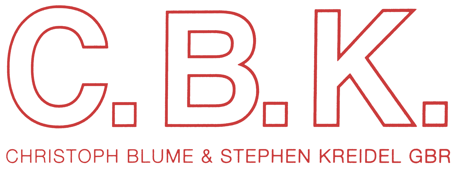 Stuckateur Christoph Blume C. B. K. Logo